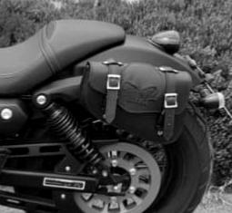Sacoches universelles pour motos custom 