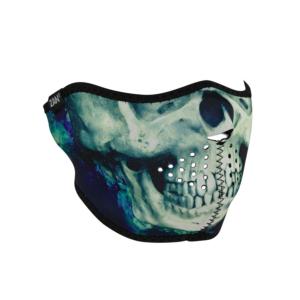 Masque / cagoule de protection contre le froid ou les insectes Tete de Mort SKULL