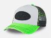 VON DUTCH casquette cap hat adulte réglable vert jaune fluo ( SUM/COL )