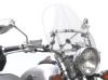 PARE-BRISE universel pour moto custom ou trike  ( fixation sur  guidon de 22/26mm) Hauteur 55cm