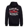 KING KEROSIN - Sweat pull zippé avec capuche RED BARON 