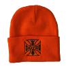  WCC - Bonnet brodé West Coast Choppers  Orange en polyacrylique