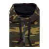 KING KEROSIN - Sweat pull zippé à capuche + double veste amovible - Couleur Camouflage Camo  