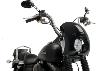 Bulle / Saute vent  Noir brillant pour Harley Davidson  Dyna Fat Bob FXDF