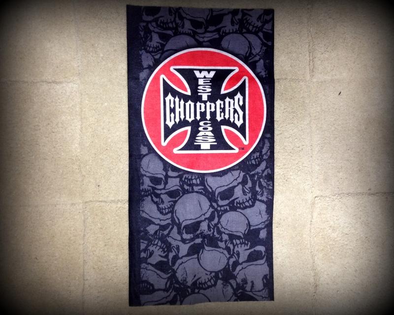 Choppers /" SC-0103 moto ski vélo cagoule Cache Cou protège /" Croix de Malte