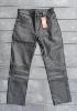 Pantalon en Cuir véritable couleur Noir Simple Modèle (SANS lacets)  Sur mesure possible 