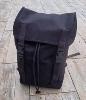 Sac à dos toile épaisse en coton style militaire couleur Noir et Camo 