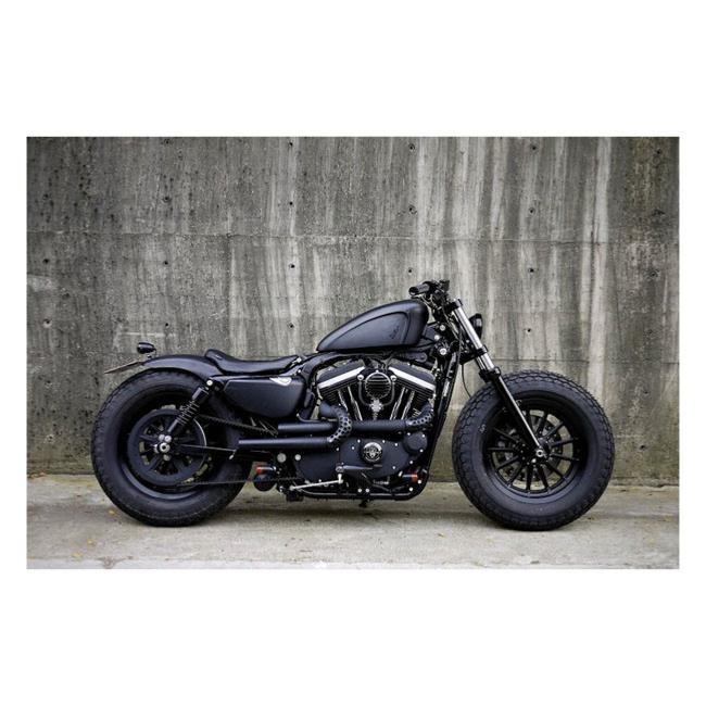 Cache De Guidon Riser Noir Pour Harley Sportster 1996-2020 & Dyna 2006-2017 - Neuf