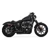 V&H - échappement mini grenades VANCE & HINES  MINI-GRENADES NOIR pour Harley Sportster 
