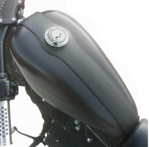 Couvre Réservoir TANK COVER EN CUIR  POUR HARLEY DAVIDSON SPORTSTER