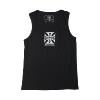 WEST COAST CHOPPERS : Débardeur T-shirt Noir WCC Cross 