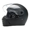 BILTWELL Casque Integral  NOIR MAT - HOMOLOGUE CE / visières transparente pour  moto et 2 roues