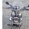 PARE-BRISE universel pour moto custom ou trike  ( fixation sur  guidon de 22/26mm) Hauteur 55cm