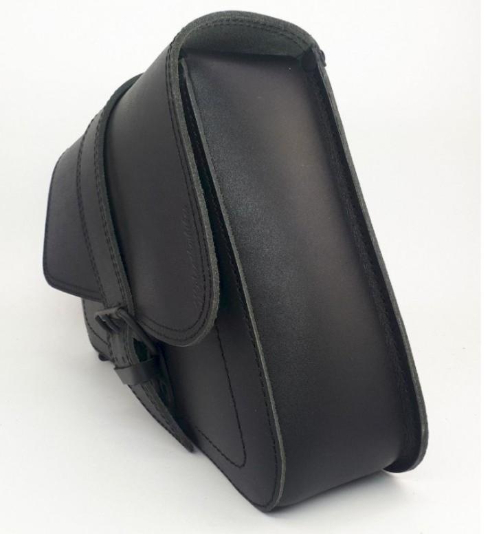 Made In France - Grosse sacoche lat?�rale en Cuir v?�ritable pour Sportster (iron forty nightster 