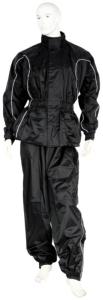 Protection contre la pluie: Ensemble pantalon + veste couleur ( S à 3XL )Noir