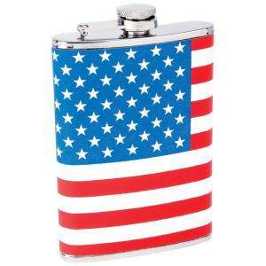 Flasque à alcool en acier " American Flag "
