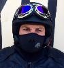 Cagoule masque de protection / cache nez / Couleur Noir contre le Froid  - pour moto, ski ou autre