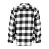 DICKIES : Chemise à carreaux en coton , Noire & blanche - Sacramento
