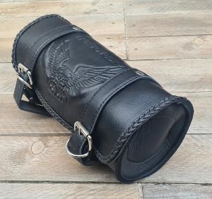 Souple - Sacoche Rool bag sac à outils de fourche en Cuir souple  Aigle / Live To Ride 
