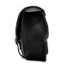 Made In Italie : Sacoche / valise latérale en cuir véritable couleur Noir pour moto Indian Scout et Scout Sixty (droite ou gauche)