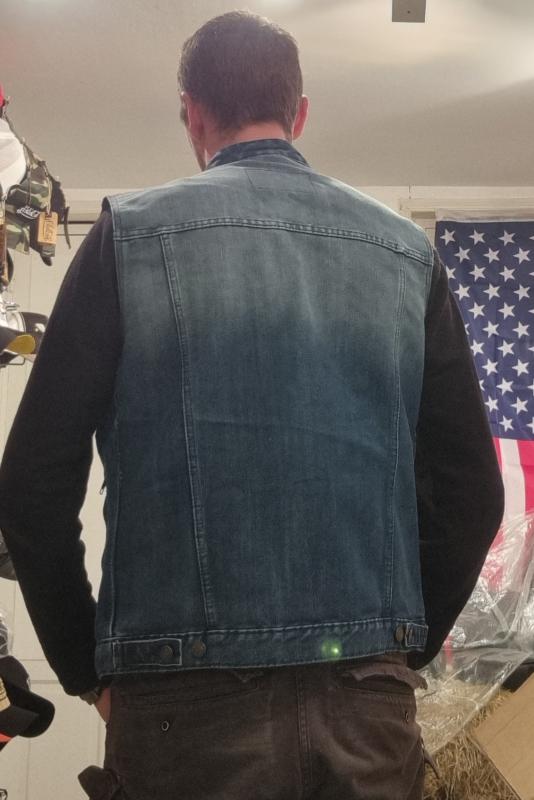 Gilet Débardeur Homme En Jean Coton - Sans Manches, Boutonné - Style Décontracté Pour été, Plage, Travail
