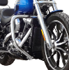 PARE-CARTERS crash bar de protection  Chrome ou Noir pour HARLEY DAVIDSON SOFTAIL FL (A partir de 2018)