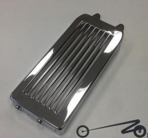 Cache radiateur Highway Hawk chrome pour  VT 600 Shadow / PC21