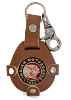 Porte clés et transpondeur télécommande en Cuir couleur MARRON pour moto Indian