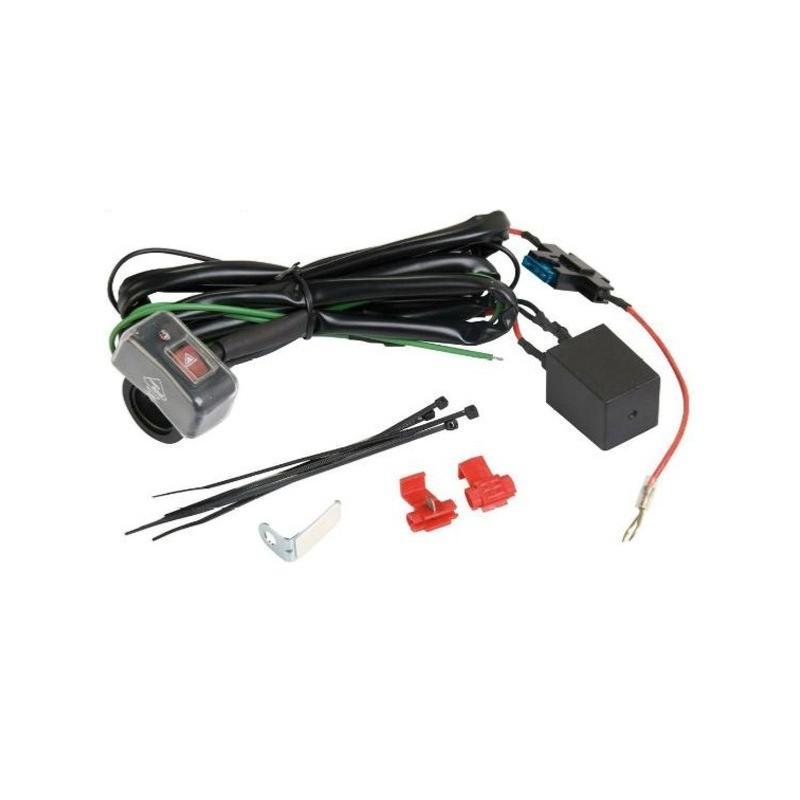 Kit Warning complet pour moto Bouton / fils / fusible