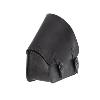 Sacoche latérale de cadre Ledrie - cuir noir "gauche avec porte-bouteille"  pour Sportster aprés 2014 Avec support 