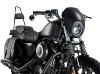 Bulle / Saute vent SEMI-CARÉNAGE Noir pour Harley Davidson Sportster