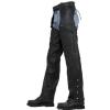 SUR MESURE - Chaps en Cuir Homme ou Femme Avec ou Sans lacets , Noir ou couleur