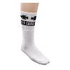 WEST COAST CHOPPERS - Paire de chaussettes WCC  Logo Croix de Malte / Couleur Blanche