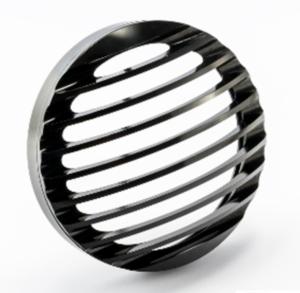 Grille de phare couleur Noir plug and play  pour harley sportster ( iron forty nightster)