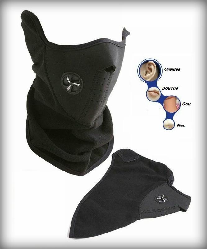 Cagoule / cache nez - masque protection (Pour Moto, Vélo, Ski, Snow etc ..)