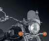 Pare-brise moto pour Daelim Honda VT CMX Suzuki Intruder Yamaha XV Dragstar ou autres custom 