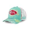 VON DUTCH Casquette à  logo  couleur Bleu Turquoise 