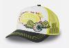 VON DUTCH casquette cap hat / adulte  Noir jaune Aile PAT/YEL