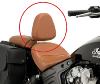 Dossier de siège conducteur couleur Marron Clair Havane pour moto Indian Scout  à partir de 2015 