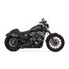 V&H - échappement VANCE & HINES  BIG RADIUS 2-2  CHROME ou NOIR pour Harley Sportster