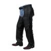 SUR MESURE - Chaps en Cuir Homme ou Femme Avec ou Sans lacets , Noir ou couleur