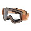 MASQUE / LUNETTE BILTWELL MOTO 2.0 SCRIPT GOGGLES couleur CHOCOLAT MARRON - Homologuée CE