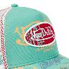 VON DUTCH Casquette à  logo  couleur Bleu Turquoise 