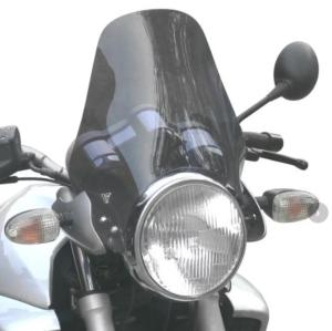 PARE-BRISE  universel pour moto custom ( fixation sur le phare ) hauteur 36cm 