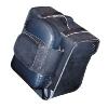 Longride : sac pour sissy bar waterproof  Iparex  16 litres  couleur Noir 