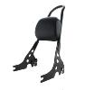 Sissy bar Noir avec dosseret  51cm AVEC visserie détachable pour Harley Sportster 2004/2020 ( iron Forty Nightster XL ect .. )