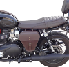 Sacoche Latérale TRIUMPH BONNEVILLE T120 (75HW) en Cuir Noir ou MARRON