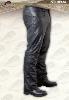 Pantalon coupe jeans en Cuir d'Agneau nappa véritable  couleur Noir  Last Rebel    ( 36 à 54 )