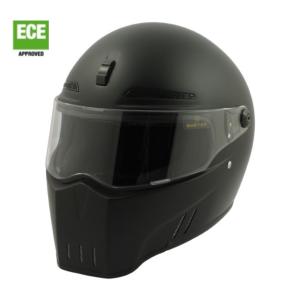 Casque intégral BANDIT ALIEN II  Noir Mat  Homologué CE pour moto et 2 roues 