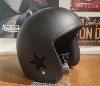 Casque Jet Bol Noir Mat marque BANDIT  taille S  M  L 